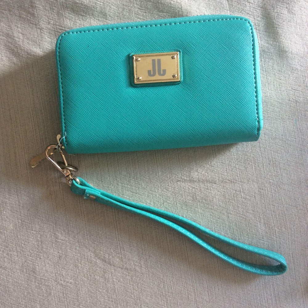 Turquoise Wristlet